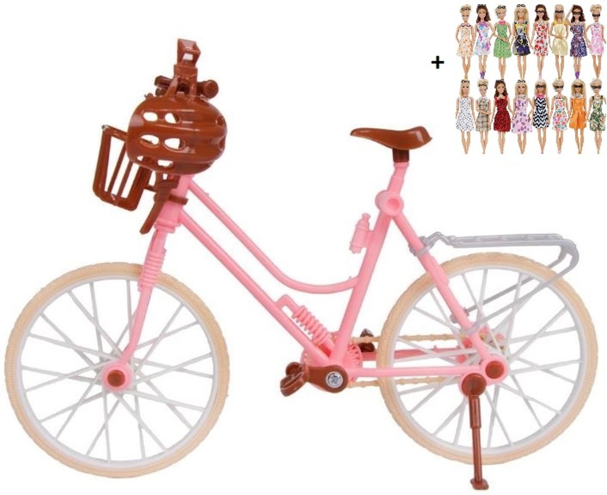 Little New Finds | Barbiefiets | Fiets voor barbie | + Gratis kleding set